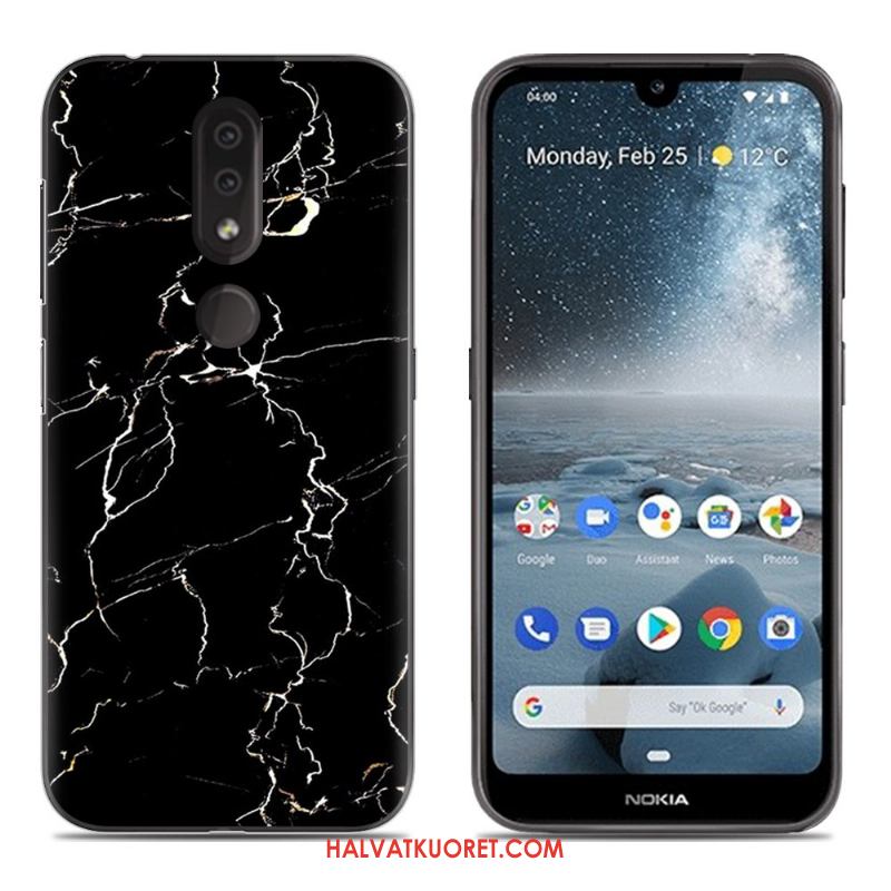 Nokia 4.2 Kuoret All Inclusive Kotelo Sininen, Nokia 4.2 Kuori Pehmeä Neste Puhelimen