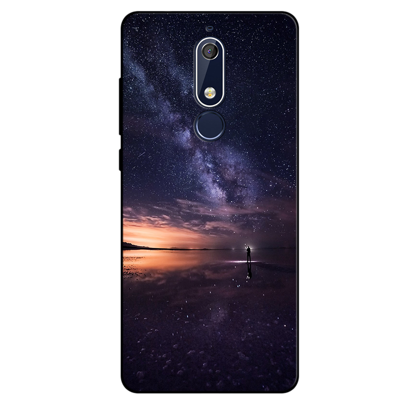 Nokia 5.1 Kuoret Kustannukset Kotelo, Nokia 5.1 Kuori Pieni Taide