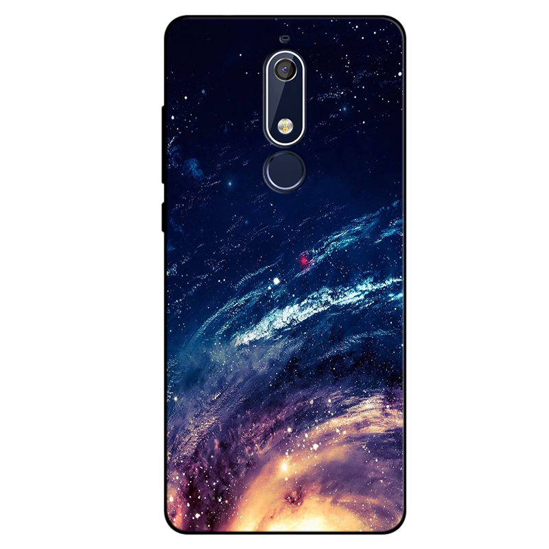 Nokia 5.1 Kuoret Kustannukset Kotelo, Nokia 5.1 Kuori Pieni Taide