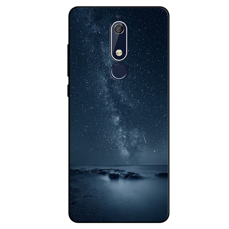 Nokia 5.1 Kuoret Kustannukset Kotelo, Nokia 5.1 Kuori Pieni Taide