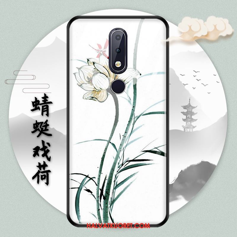Nokia 5.1 Plus Kuoret Puhelimen Muste Suojaus, Nokia 5.1 Plus Kuori Vuosikerta Maisema