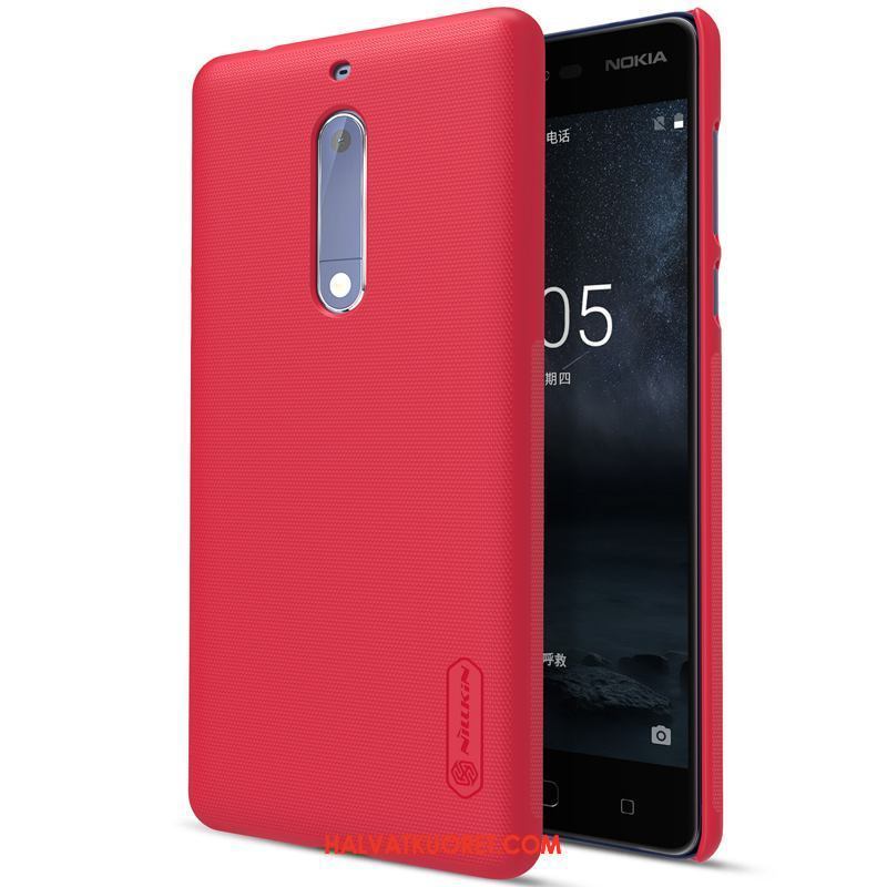 Nokia 5 Kuoret Puhelimen Kulta Pesty Suede, Nokia 5 Kuori Kova