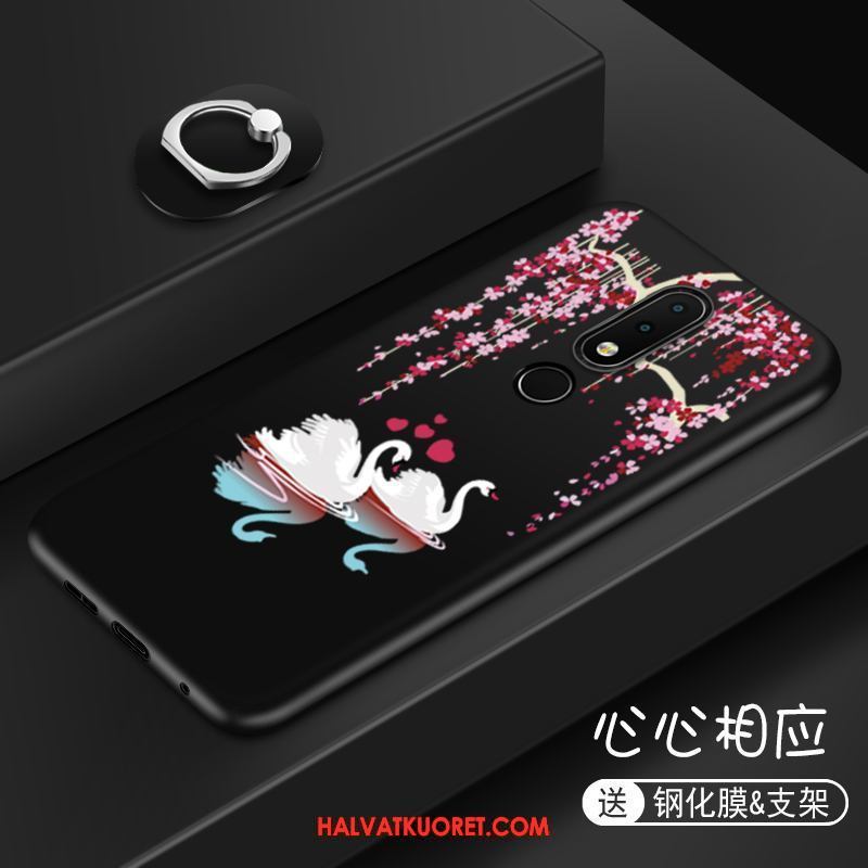 Nokia 6.1 Kuoret Persoonallisuus All Inclusive Ihana, Nokia 6.1 Kuori Musta Murtumaton