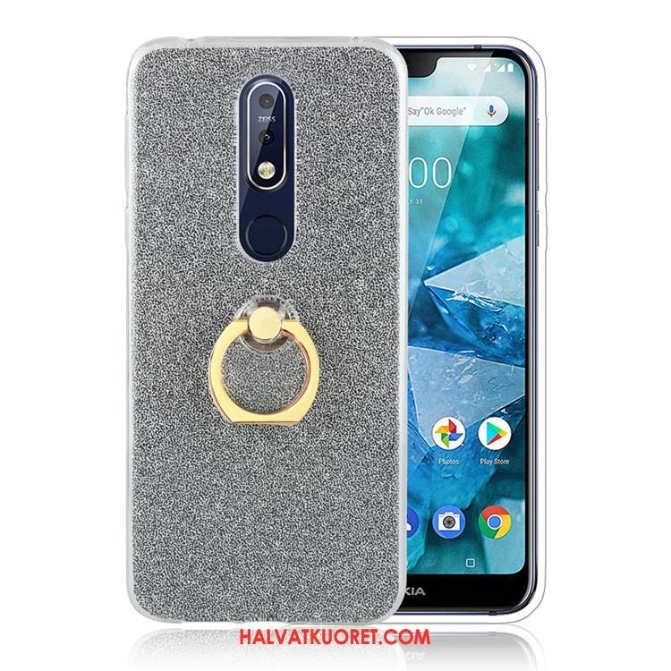 Nokia 7.1 Kuoret Luova Rengas, Nokia 7.1 Kuori Murtumaton Kulta