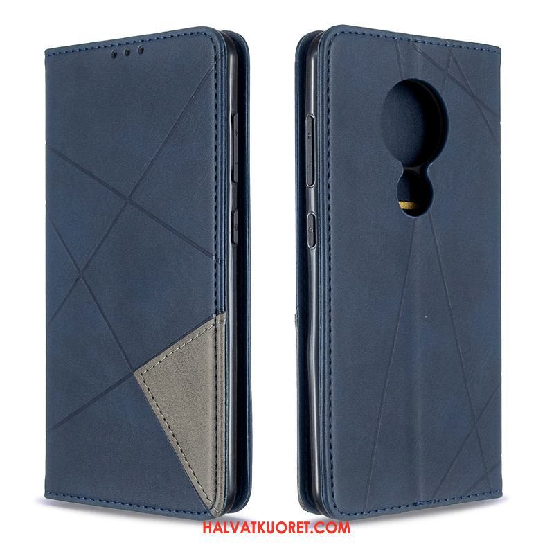 Nokia 7.2 Kuoret Ripustettavat Koristeet Kotelo, Nokia 7.2 Kuori Nahka Nahkakotelo