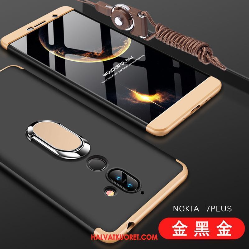 Nokia 7 Plus Kuoret Kova Suojaus Sininen, Nokia 7 Plus Kuori All Inclusive Kotelo