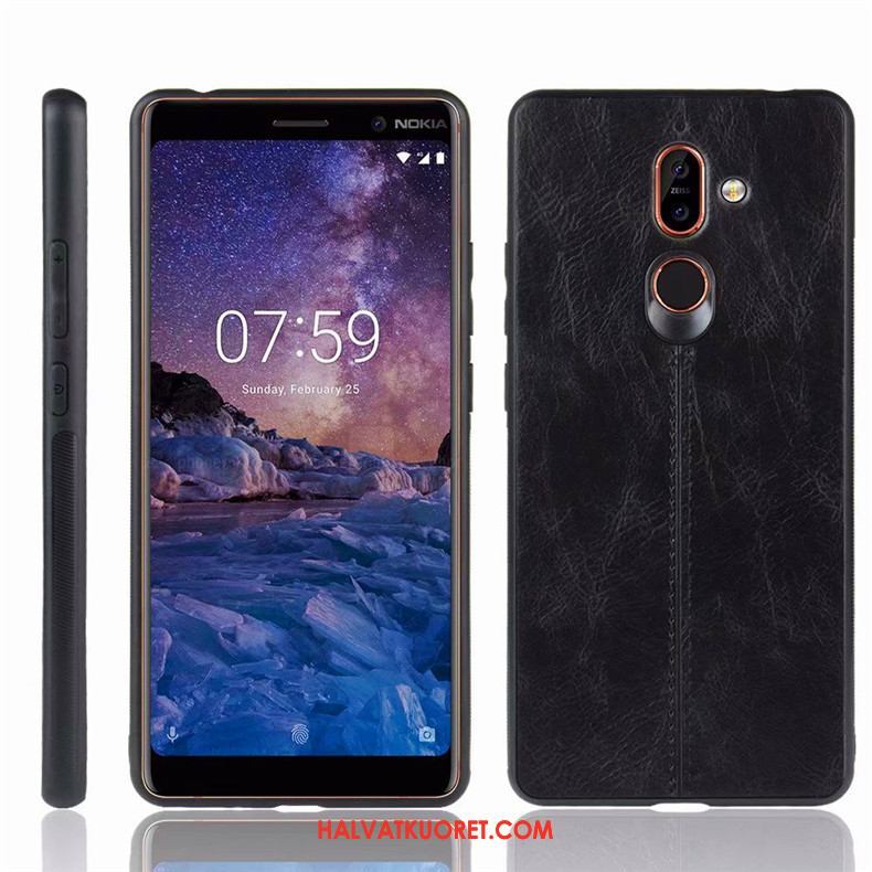 Nokia 7 Plus Kuoret Murtumaton Kotelo, Nokia 7 Plus Kuori Suojaus Sininen