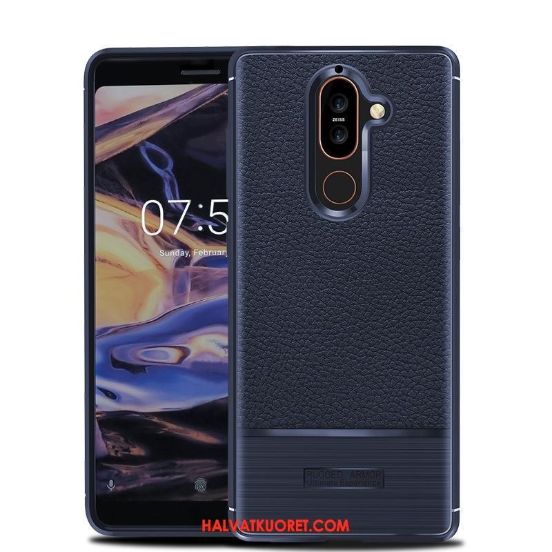 Nokia 7 Plus Kuoret Musta Murtumaton, Nokia 7 Plus Kuori Puhelimen Suojaus