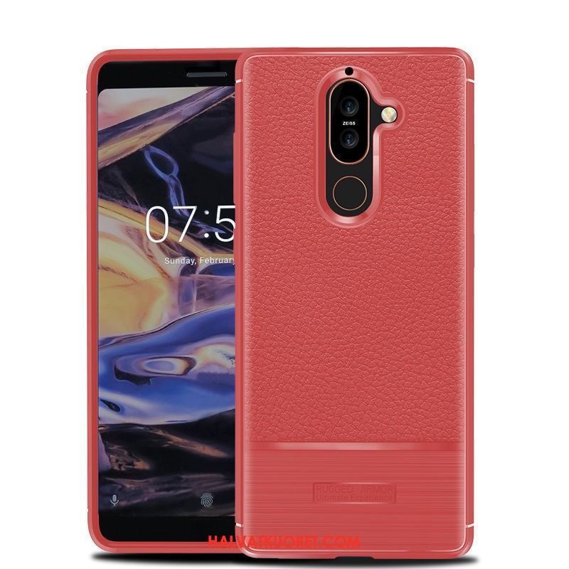 Nokia 7 Plus Kuoret Musta Murtumaton, Nokia 7 Plus Kuori Puhelimen Suojaus