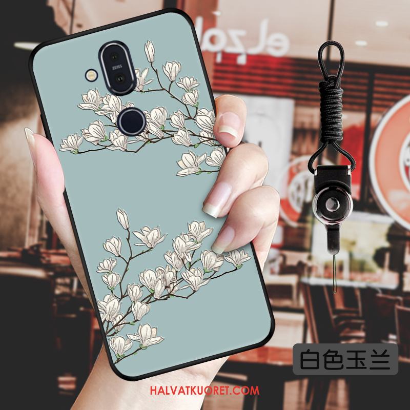 Nokia 8.1 Kuoret All Inclusive Persoonallisuus Kohokuviointi, Nokia 8.1 Kuori Suojaus