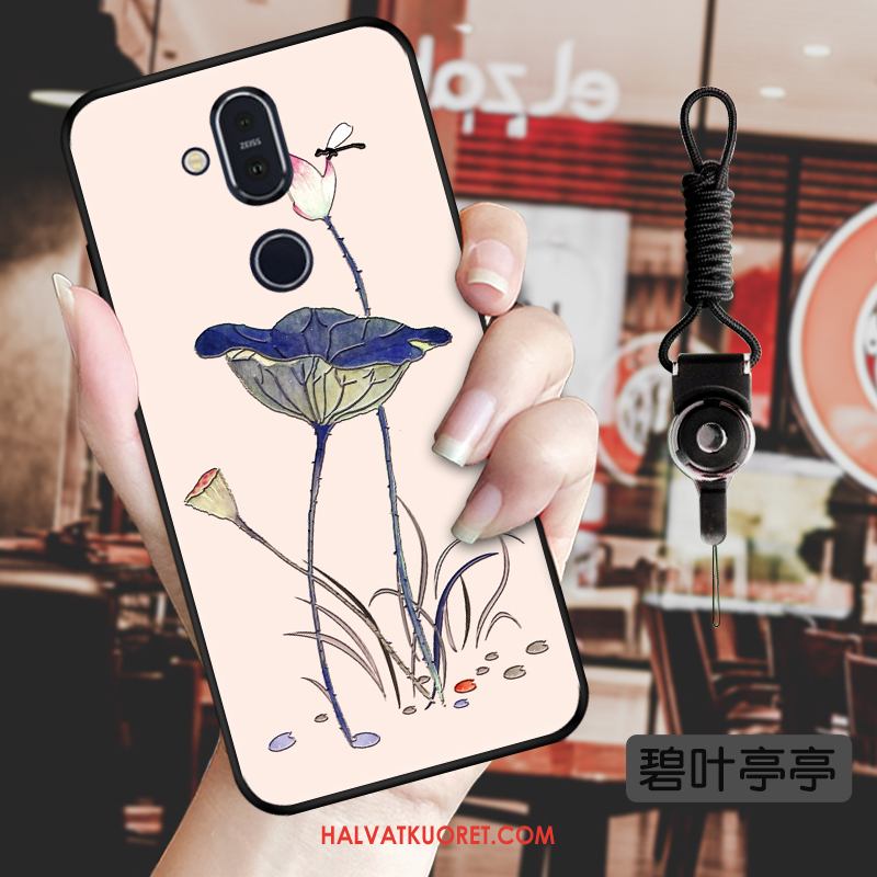 Nokia 8.1 Kuoret All Inclusive Persoonallisuus Kohokuviointi, Nokia 8.1 Kuori Suojaus