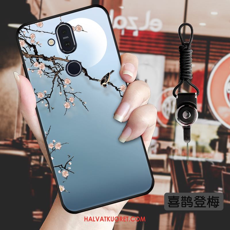 Nokia 8.1 Kuoret All Inclusive Persoonallisuus Kohokuviointi, Nokia 8.1 Kuori Suojaus