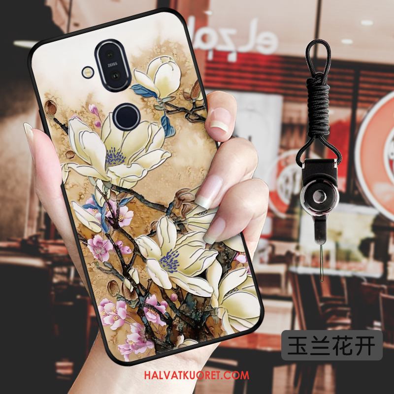 Nokia 8.1 Kuoret All Inclusive Persoonallisuus Kohokuviointi, Nokia 8.1 Kuori Suojaus