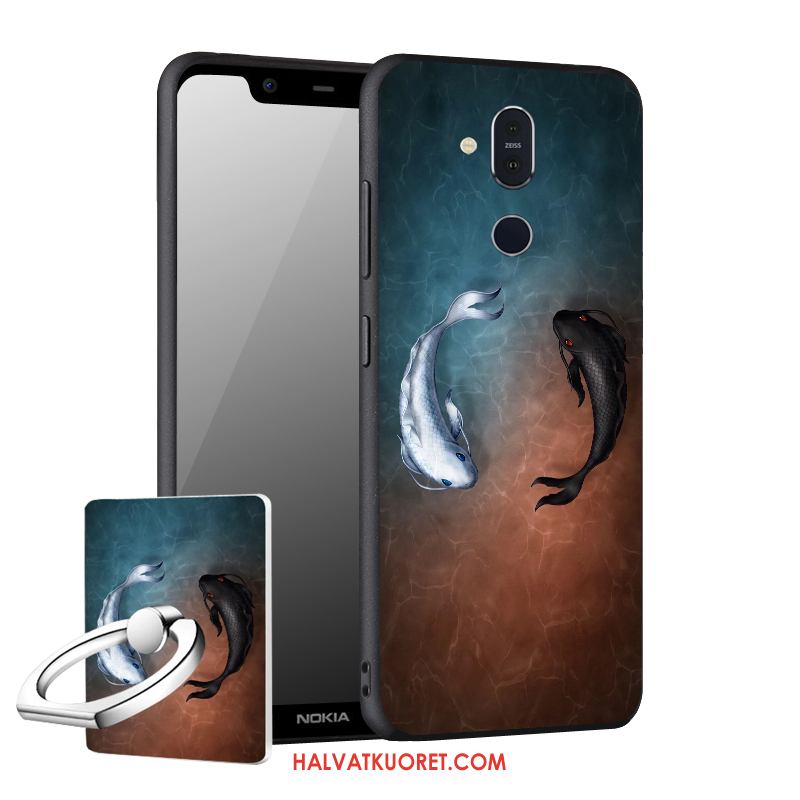 Nokia 8.1 Kuoret Kotelo Uusi Murtumaton, Nokia 8.1 Kuori Puhelimen Pehmeä Neste