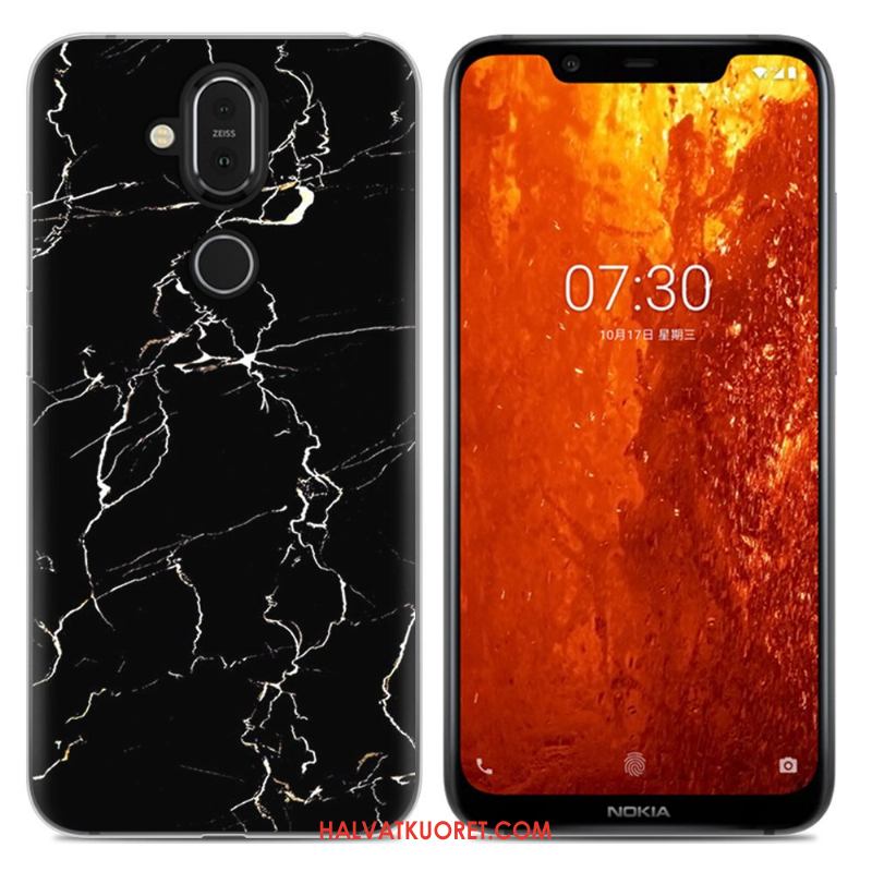 Nokia 8.1 Kuoret Violetti All Inclusive, Nokia 8.1 Kuori Kotelo Sarjakuva