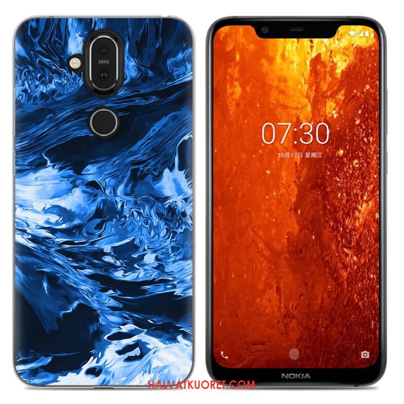 Nokia 8.1 Kuoret Violetti All Inclusive, Nokia 8.1 Kuori Kotelo Sarjakuva