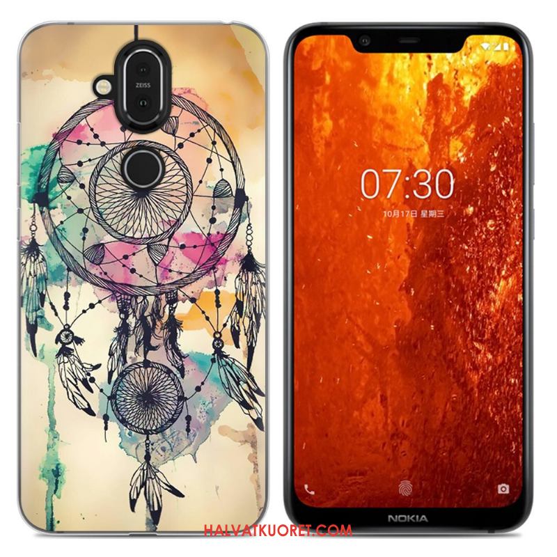 Nokia 8.1 Kuoret Violetti All Inclusive, Nokia 8.1 Kuori Kotelo Sarjakuva