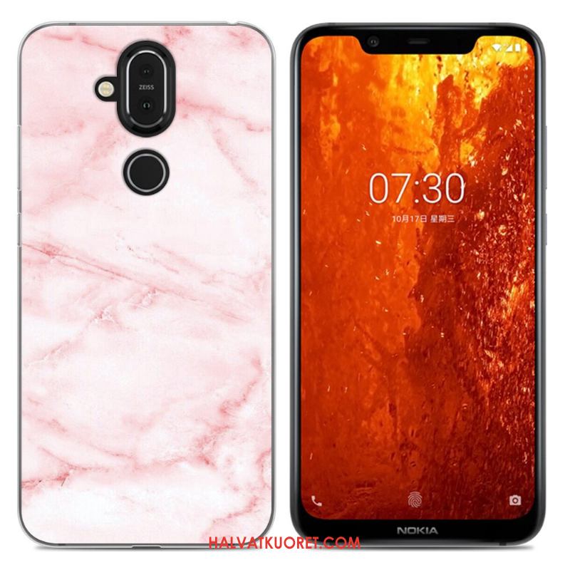 Nokia 8.1 Kuoret Violetti All Inclusive, Nokia 8.1 Kuori Kotelo Sarjakuva