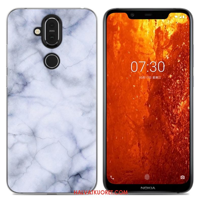 Nokia 8.1 Kuoret Violetti All Inclusive, Nokia 8.1 Kuori Kotelo Sarjakuva