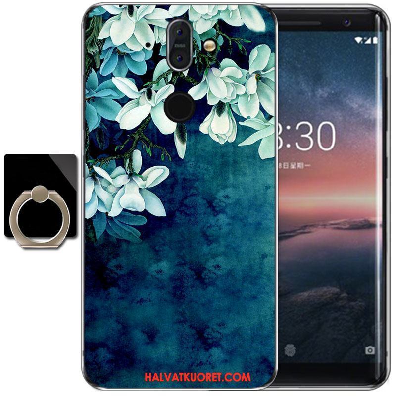 Nokia 8 Sirocco Kuoret Silikoni Violetti Puhelimen, Nokia 8 Sirocco Kuori Suojaus Pehmeä Neste