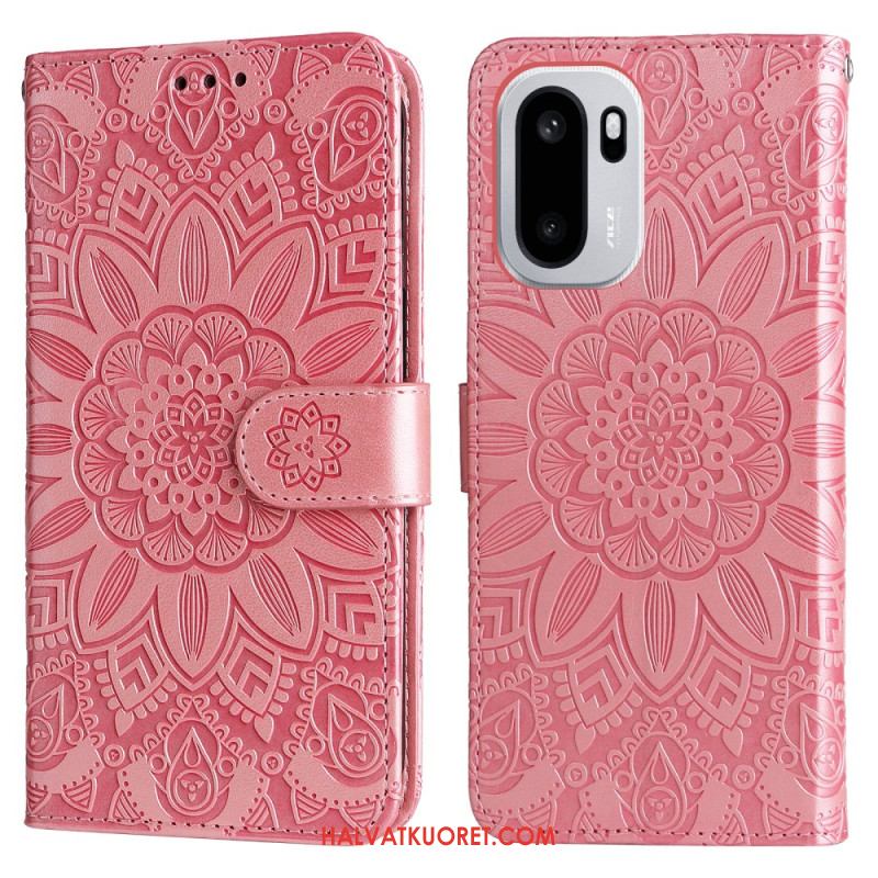 Oneplus 15r Auringonkukkakuvio