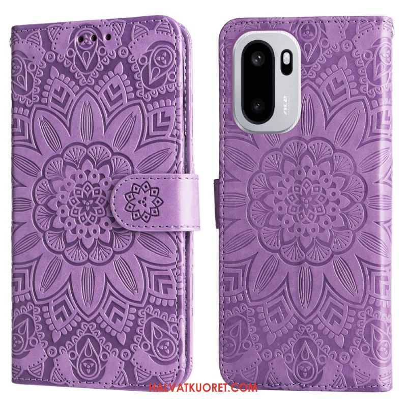 Oneplus 15r Auringonkukkakuvio