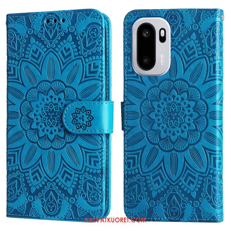 Oneplus 15r Auringonkukkakuvio