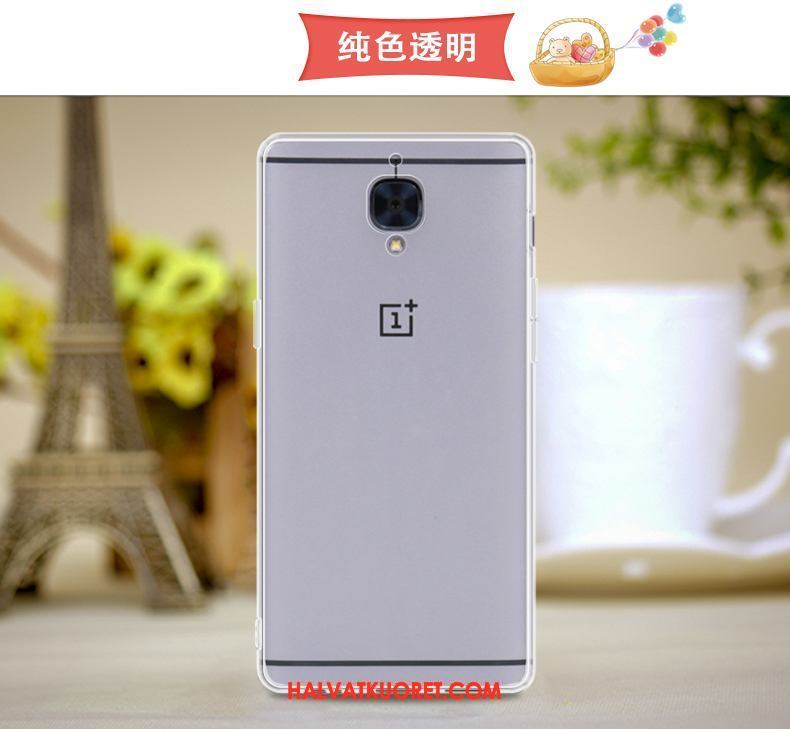 Oneplus 3 Kuoret Puhelimen Pehmeä Neste Ultra, Oneplus 3 Kuori Läpinäkyvä Takakansi