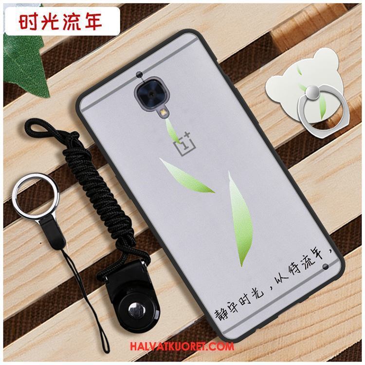Oneplus 3t Kuoret Murtumaton Valkoinen Luova, Oneplus 3t Kuori All Inclusive Pesty Suede