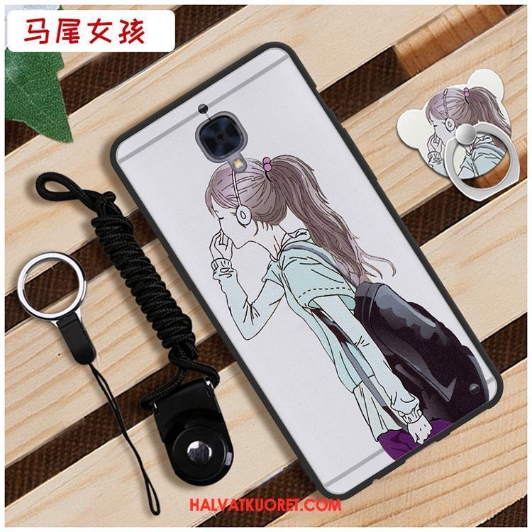 Oneplus 3t Kuoret Murtumaton Valkoinen Luova, Oneplus 3t Kuori All Inclusive Pesty Suede