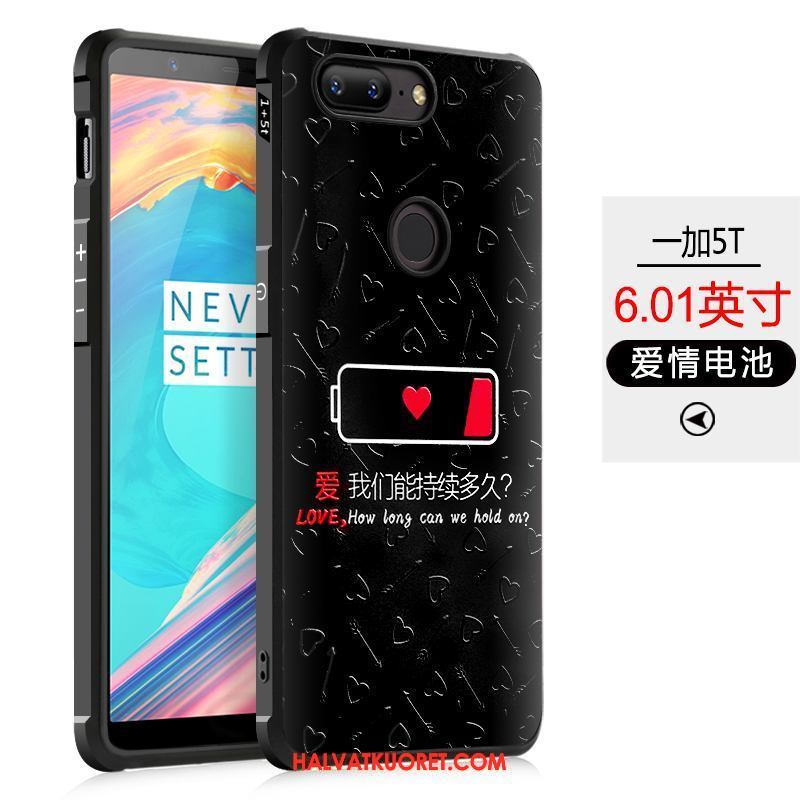 Oneplus 5t Kuoret Luova Puhelimen Silikoni, Oneplus 5t Kuori Musta Ohut