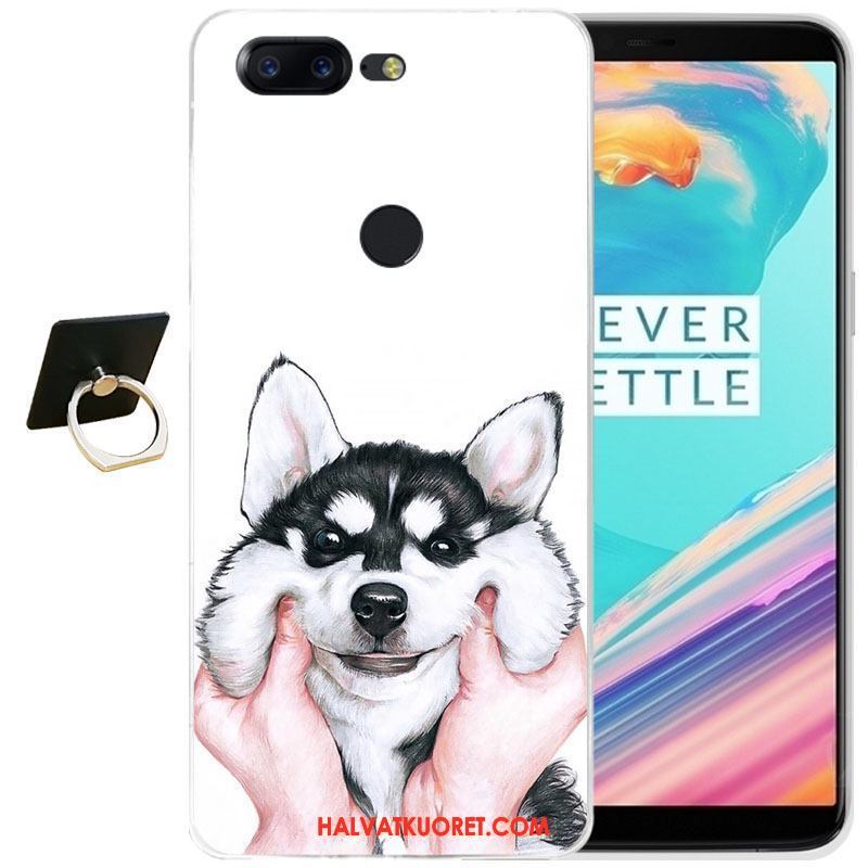 Oneplus 5t Kuoret Läpinäkyvä Tummansininen Kotelo, Oneplus 5t Kuori Kohokuviointi