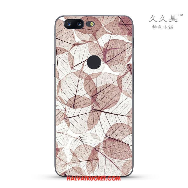 Oneplus 5t Kuoret Vihreä Pieni All Inclusive, Oneplus 5t Kuori Taide Lehtiä