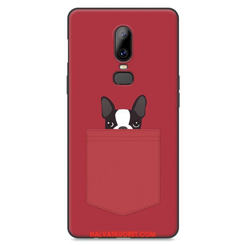 Oneplus 6 Kuoret Silikoni All Inclusive Murtumaton, Oneplus 6 Kuori Valkoinen Suojaus