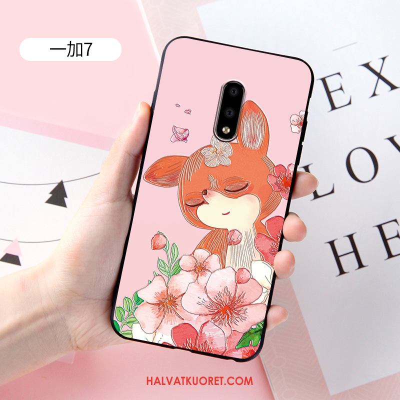 Oneplus 7 Kuoret Murtumaton All Inclusive Puhelimen, Oneplus 7 Kuori Kohokuviointi Jauhe