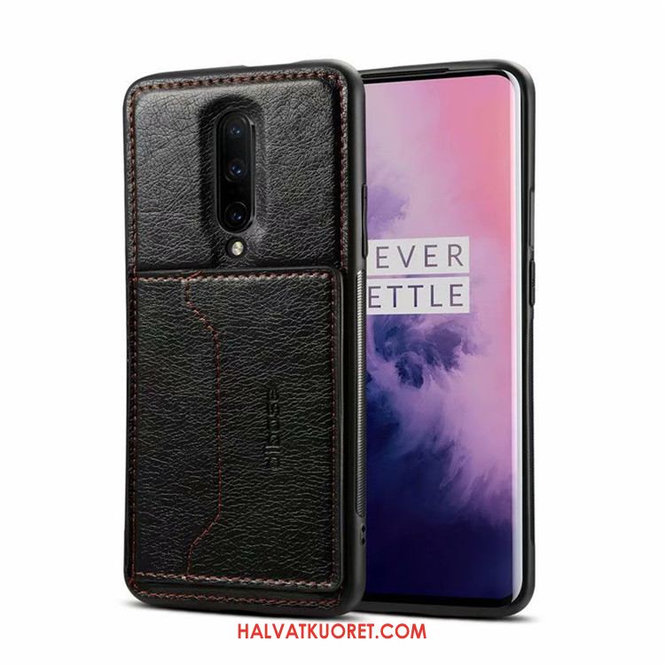 Oneplus 7 Pro Kuoret Kortti Murtumaton, Oneplus 7 Pro Kuori Kotelo Takakansi Braun