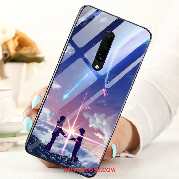 Oneplus 7 Pro Kuoret Kotelo Murtumaton All Inclusive, Oneplus 7 Pro Kuori Lasi Puhelimen