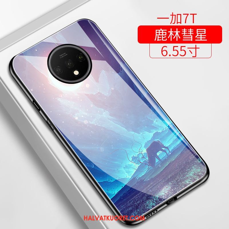 Oneplus 7t Kuoret All Inclusive Puhelimen Luova, Oneplus 7t Kuori Lasi Vaalean