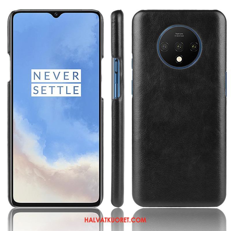 Oneplus 7t Kuoret Punainen Suojaus Kotelo, Oneplus 7t Kuori Nahka Puhelimen