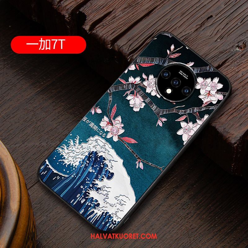 Oneplus 7t Kuoret Silikoni Pesty Suede Kotelo, Oneplus 7t Kuori Ohut Kiinalainen Tyyli