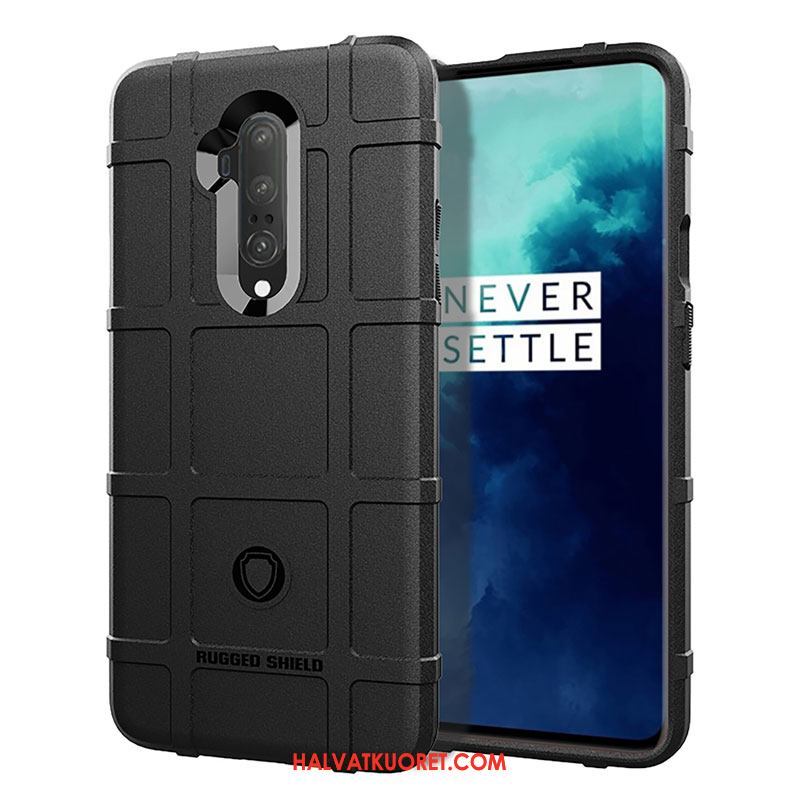 Oneplus 7t Pro Kuoret All Inclusive Pehmeä Neste Luova, Oneplus 7t Pro Kuori Musta Murtumaton Braun