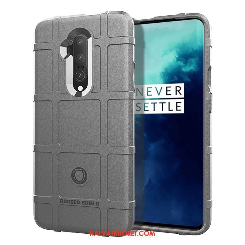 Oneplus 7t Pro Kuoret All Inclusive Pehmeä Neste Luova, Oneplus 7t Pro Kuori Musta Murtumaton Braun