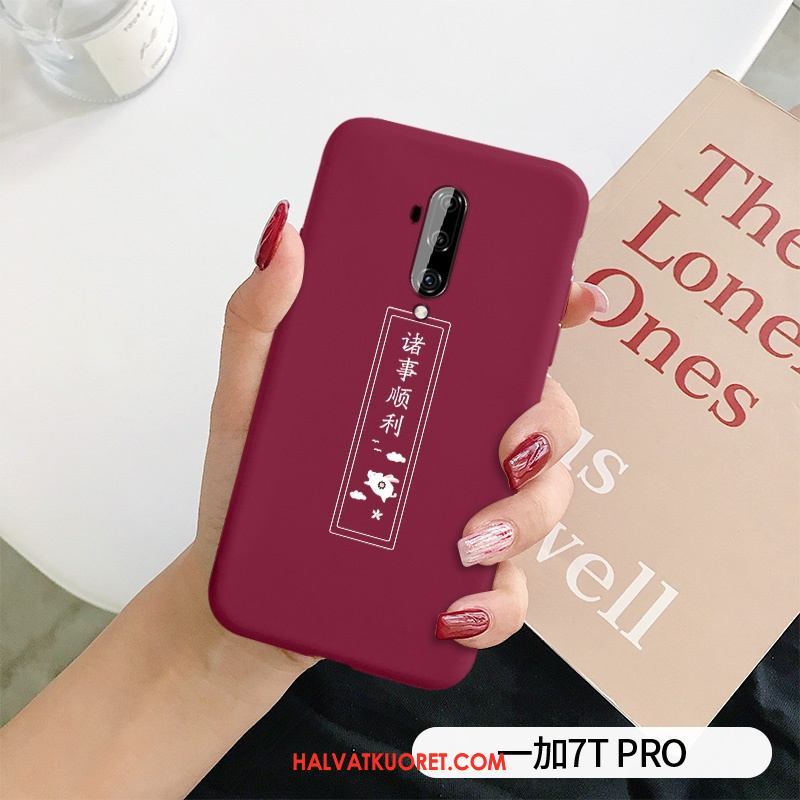 Oneplus 7t Pro Kuoret Silikoni Kotelo Suojaus, Oneplus 7t Pro Kuori Luova Murtumaton