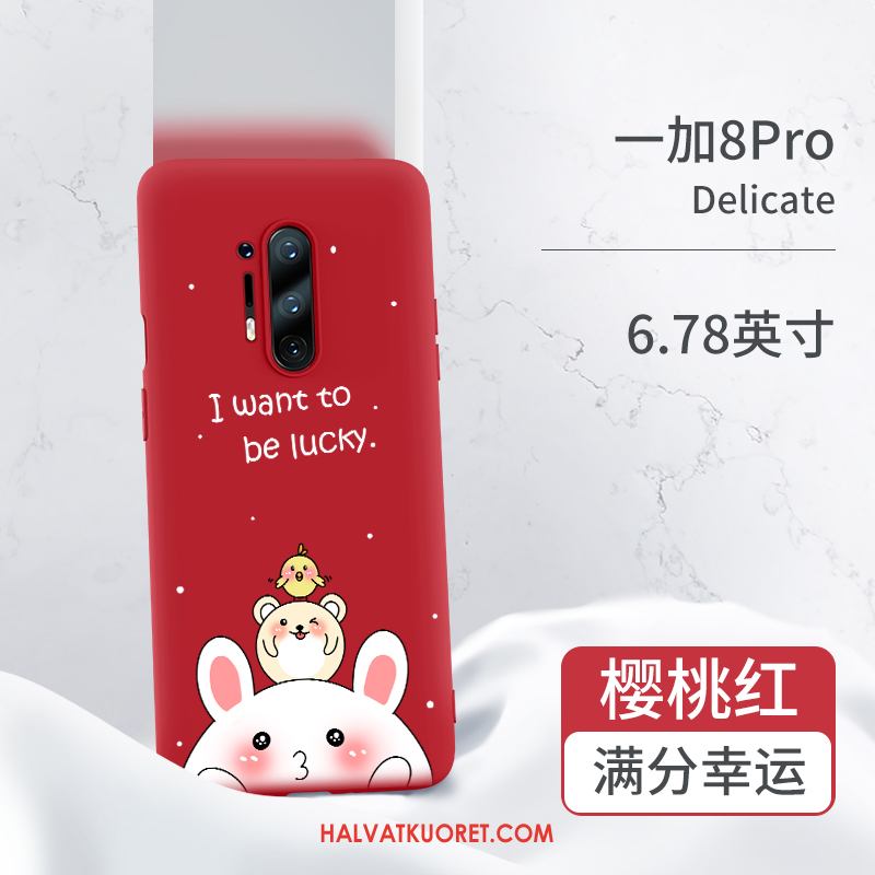 Oneplus 8 Pro Kuoret Luova Kotelo Pesty Suede, Oneplus 8 Pro Kuori Puhelimen Persoonallisuus