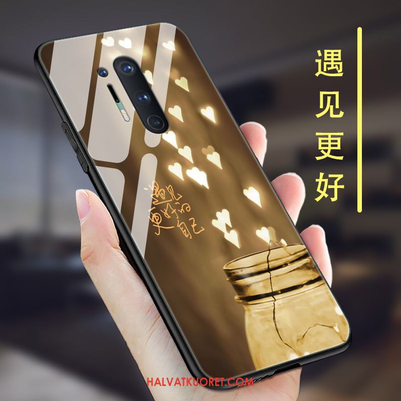 Oneplus 8 Pro Kuoret Luova Lasi Näytönsuojus, Oneplus 8 Pro Kuori Yksinkertainen Kotelo