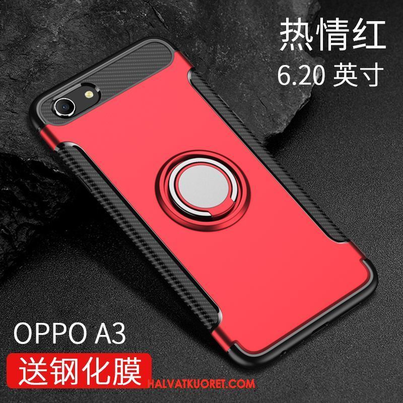 Oppo A3 Kuoret Auto Suojaus Rengas, Oppo A3 Kuori Kotelo Säteilevä