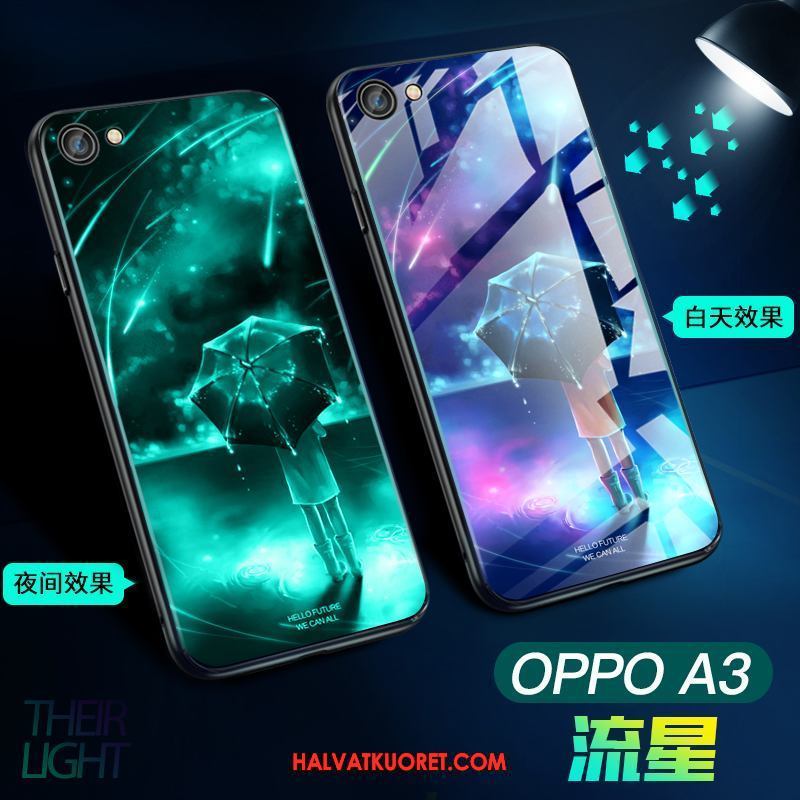 Oppo A3 Kuoret Luova Kotelo, Oppo A3 Kuori Viileä Lasi