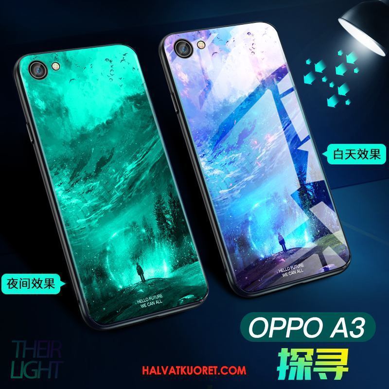 Oppo A3 Kuoret Luova Kotelo, Oppo A3 Kuori Viileä Lasi