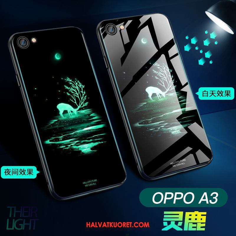 Oppo A3 Kuoret Luova Kotelo, Oppo A3 Kuori Viileä Lasi