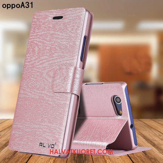 Oppo A31 Kuoret All Inclusive Nahkakotelo, Oppo A31 Kuori Suojaus Kova